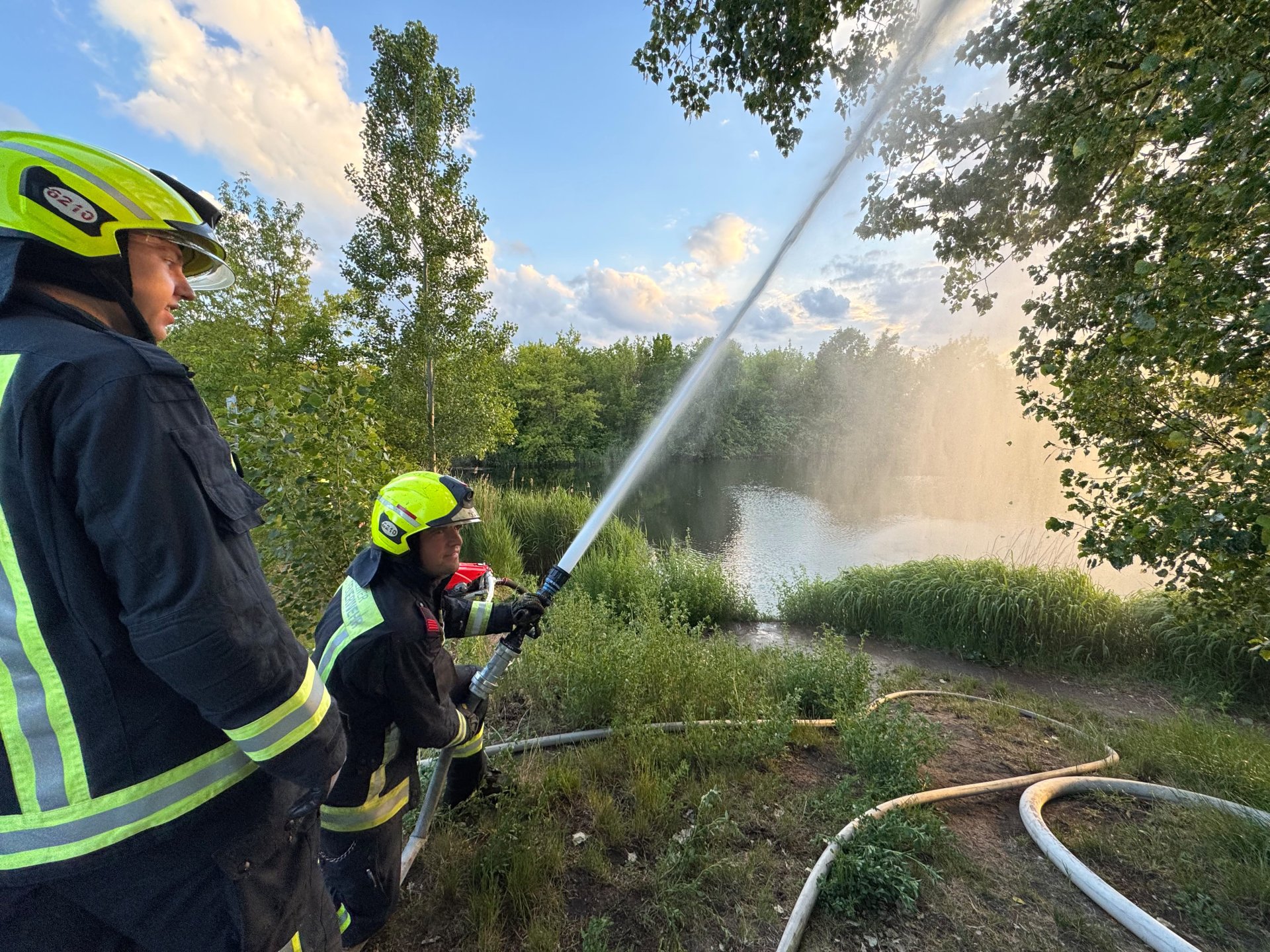 Wasserförderung aus offenem Gewässer